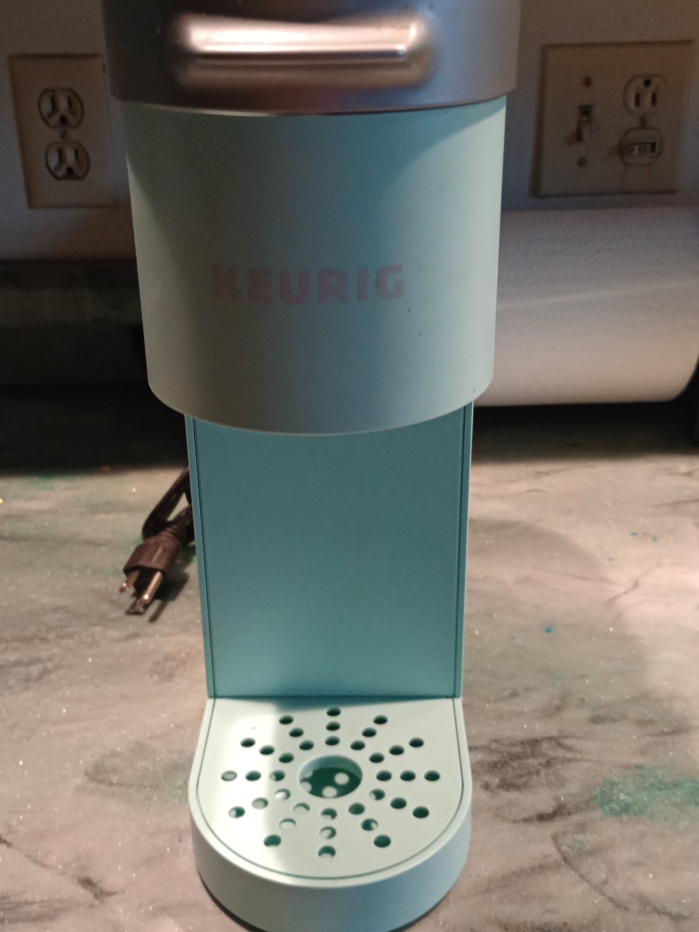 Keurig Single-Serve Coffee Maker in Light Aqua